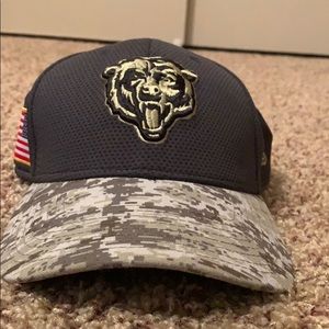 2016 Chicago Bears salute to service hat